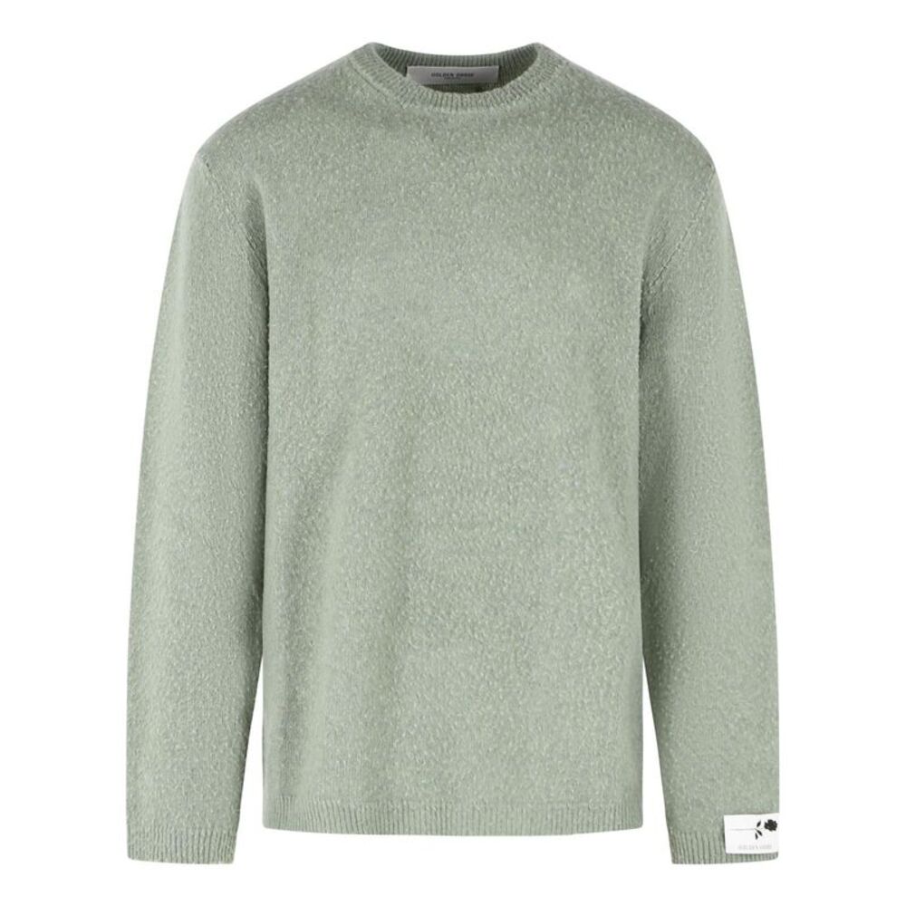 Golden Goose 'Regular Fit' Green Wool Sweater Men